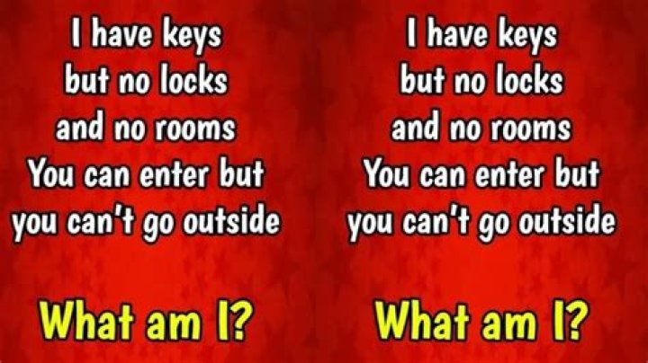 
You may enter, but you may not come in, I have space, but no room, I have keys, but open no lock. What am I? [Riddle Answers]